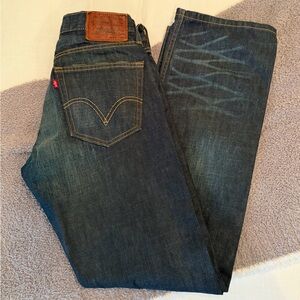 Levi's 516 Men's Dark Indigo Straight Jeans